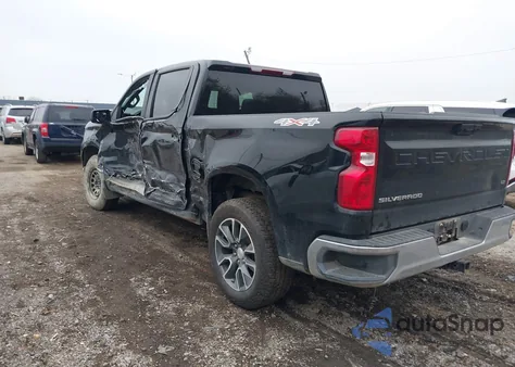 2024 Chevrolet Silverado 1500 4Wd Short Bed Lt With 2Fl из США, поврежденный, VIN 3GCPDKEKXRG448067